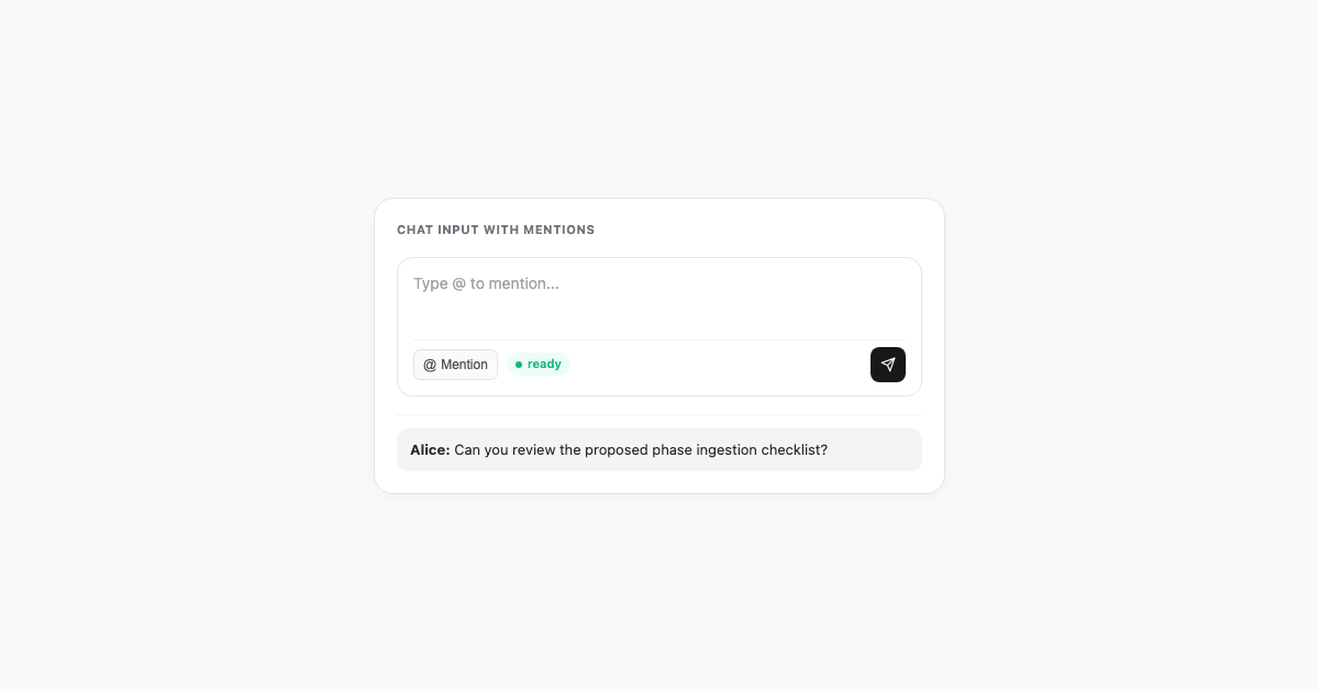 Chat Input