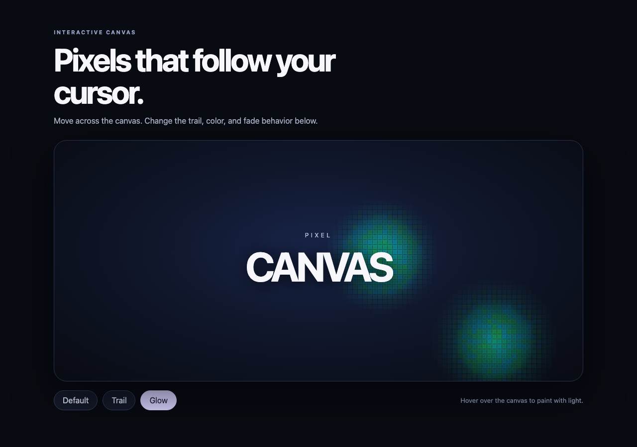 Pixel Canvas